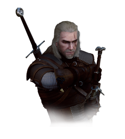 Picture of Geralt of Rivia, the white wolf